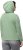 Ulla Popken Drawstring Hem Zip-Up Hoodie Light Green - Sweatshirts & hoodies - 