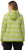 Ulla Popken Mixed Stripe Long Sleeve Hoodie Apple Green - Sweatshirts & hoodies - 