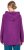 Ulla Popken Fleece Sweatshirt Hoodie Aubergine - Sweatshirts & hoodies - 