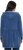 Ulla Popken Indigo Dyed Flounce Panel Hoodie Blue - Sweatshirts & hoodies - 