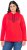 Ulla Popken TRUE Lettering Hoodie Neon Red - Sweatshirts & hoodies - 