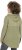 Ulla Popken Mixed Texture Button Down Hoodie Pond Green - Sweatshirts & hoodies - 