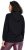 Ulla Popken Decorative Lace-Up Hoodie Black - Sweatshirts & hoodies - 