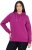 Ulla Popken Relaxed Fit Long Sleeve Hoodie Berry - Sweatshirts & hoodies - 