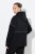 Ulla Popken Mix Fabric Reflective Trim Zip Hoodie Black - Sweatshirts & hoodies - Sweatshirts, Hoodies e Malhas Aconchegantes