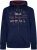 Kam Jeans 7085 Californai Zip Thru Hoodie Navy - Sweatshirts & hoodies - Sweatshirt & Camisolas com Capuz tamanhos grandes