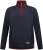 Duke Leicester Quarter Neck Fleece Sweatshirt Navy TALL - TALL camisolas - 