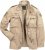JP1880 Field Jacket with Badges Vintage Look Dark Beige - Casacos - Casacos Homem Tamanhos Grandes