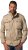 JP1880 Field Jacket with Badges Vintage Look Dark Beige - Casacos - Casacos Homem Tamanhos Grandes