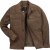 JP1880 Leather Jacket Lambskin Suede Brown - Casacos - Casacos Homem Tamanhos Grandes