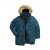Men Plus Parka With Fur Hood Dark Green - Casacos - Casacos Homem Tamanhos Grandes
