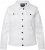 Ulla Popken Denim Jacket White - Jaquetas - 