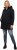 Ulla Popken HYPRAR Triple Function Fully Lined Waterproof Coat Black - Jaquetas - 