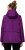Ulla Popken HYPRAR Water-Repellent Windbreaker Dark Purple - Jaquetas - 