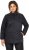 Ulla Popken Quilted Water Repellent Shirt Jacket Black - Jaquetas - 