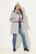 Ulla Popken HYPRAR Melange Softshell Jacket Grey Melange - Jaquetas - Casacos plus size para mulher