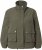 Ulla Popken Cargo Style Elastic Hem Jacket Olive Grey - Jaquetas - 