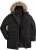 Men Plus Parka With Fur Hood Black - Casacos - Casacos Homem Tamanhos Grandes
