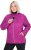 Ulla Popken HYPRAR Lightweight Quilted Water-Repellent Jacket Berry - Jaquetas - 