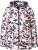 Ulla Popken HYPRAR Water-Repellent Allover Print Jacket Pale Beige - Jaquetas - 
