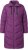 Ulla Popken HYPRAR Longline Water Repellent Jacket Plum - Jaquetas - 