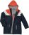 Ulla Popken HYPRAR Color Block Triple Function Ski Jacket Black - Jaquetas - 