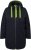 Ulla Popken HYPRAR Triple Function Contrast Trim Quilted Lining Jacket Navy - Jaquetas - 