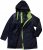 Ulla Popken HYPRAR Triple Function Contrast Trim Quilted Lining Jacket Navy - Jaquetas - 