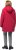 Ulla Popken HYPRAR Triple Function Contrast Trim Quilted Lining Jacket Salsa Red - Jaquetas - 