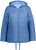 Ulla Popken Reversible Butterfly Print Fully Lined Quilted Jacket Blue Denim - Jaquetas - 