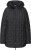 Ulla Popken HYPRAR Channel Quilted Jacket Black - Jaquetas - 