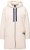 Ulla Popken Oversized Teddy Plush Heart Detail Jacket Pebble Grey - Jaquetas - 
