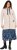 Ulla Popken Oversized Teddy Plush Heart Detail Jacket Pebble Grey - Jaquetas - 
