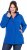 Ulla Popken HYPRAR Triple Function Longline Softshell Jacket Peacock Blue - Jaquetas - 