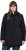 Ulla Popken Hyprar Soft Shell Water Repellent Hooded Jacket Black - Jaquetas - 