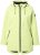 Ulla Popken Hyprar Soft Shell Water Repellent Hooded Jacket Lime Green - Jaquetas - 