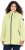 Ulla Popken Hyprar Soft Shell Water Repellent Hooded Jacket Lime Green - Jaquetas - 