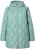 Ulla Popken HYPRAR Quilted Water Repellent Jacket Mint Green - Jaquetas - 