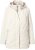Ulla Popken Long Triple Function Softshell Jacket Natural White - Jaquetas - 
