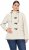Ulla Popken HYPRAR Toggle Button Microfleece Lined Jacket Light Champagne - Jaquetas - 