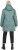 Ulla Popken HYPRAR Drawstring Waist Parka Grey Green - Jaquetas - 