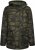Kam Jeans KV143 Camo Print Hooded Coat Khaki - Casacos - Casacos Homem Tamanhos Grandes