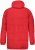JAY-PI Warm Quilted Parka Dual Function Windproof and Water Repellent Red - Casacos - Casacos Homem Tamanhos Grandes