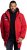JAY-PI Warm Quilted Parka Dual Function Windproof and Water Repellent Red - Casacos - Casacos Homem Tamanhos Grandes