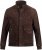 JP1880 Leather Jacket Goat Suede Espresso Brown - Casacos - Casacos Homem Tamanhos Grandes