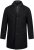 JP1880 Coat Wool Blend Quilted Black - Casacos - Casacos Homem Tamanhos Grandes