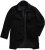 JP1880 Coat Wool Blend Quilted Black - Casacos - Casacos Homem Tamanhos Grandes
