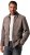 JP1880 Leather Jacket Lamskin Suede Grey - Casacos - Casacos Homem Tamanhos Grandes