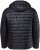 JAY-PI Lightly Quilted Jacket with a Hoodie Black - Casacos - Casacos Homem Tamanhos Grandes