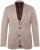 JP1880 Jacket Business Checked Beige - Casacos - Casacos Homem Tamanhos Grandes